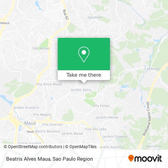 Beatris Alves Maua map