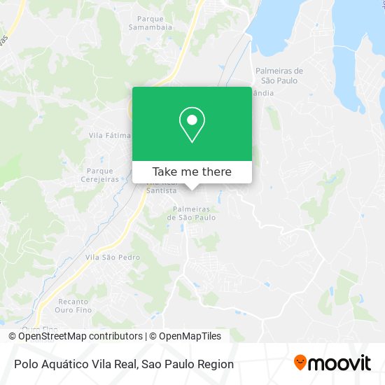 Polo Aquático Vila Real map