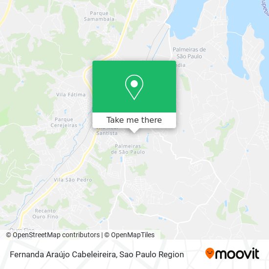 Fernanda Araújo Cabeleireira map