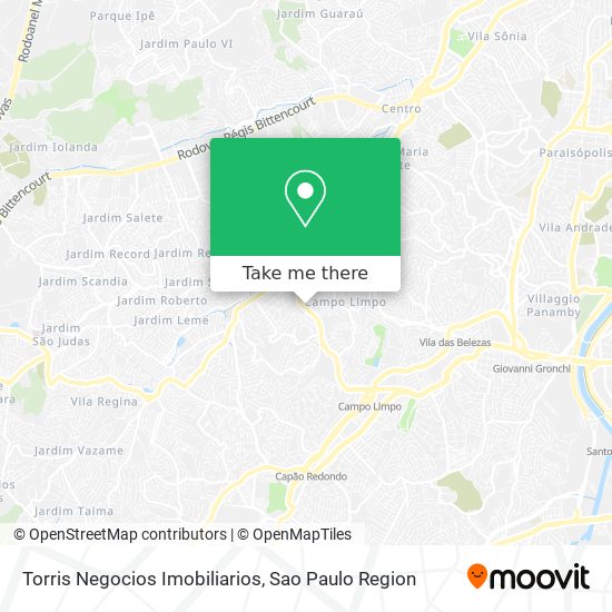 Torris Negocios Imobiliarios map