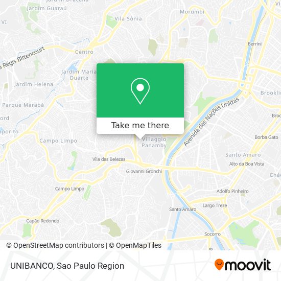 UNIBANCO map