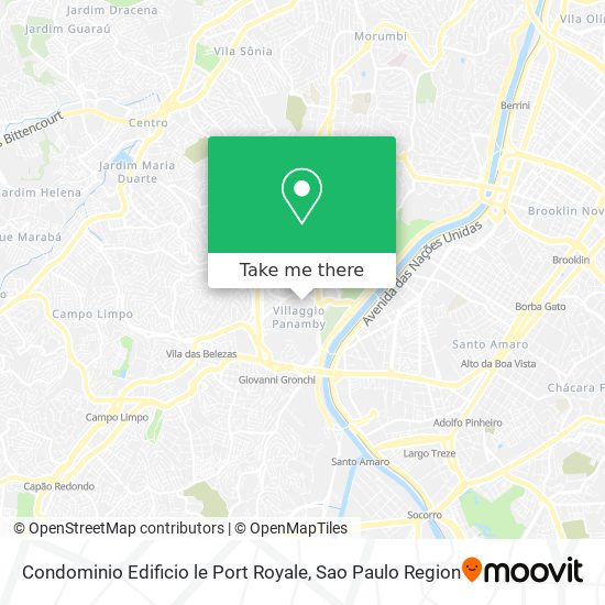 Condominio Edificio le Port Royale map