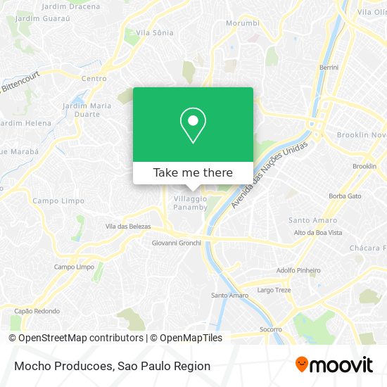 Mocho Producoes map