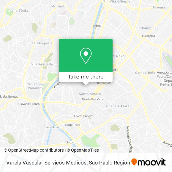 Varela Vascular Servicos Medicos map