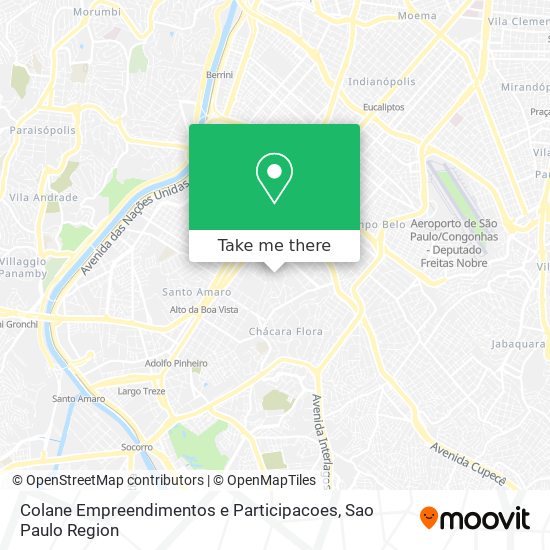 Colane Empreendimentos e Participacoes map