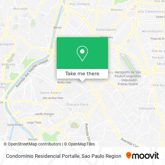 Condomínio Residencial Portalle map