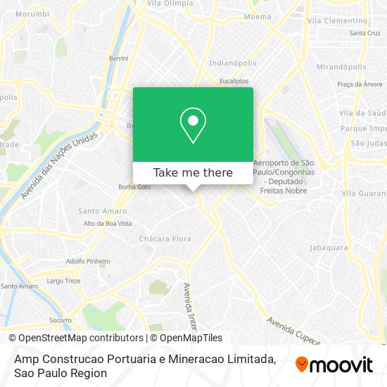 Amp Construcao Portuaria e Mineracao Limitada map