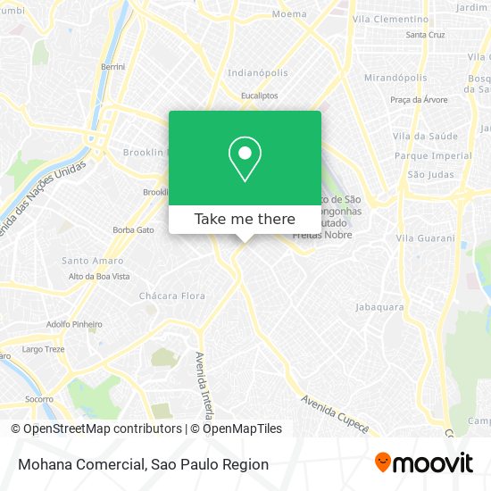 Mohana Comercial map