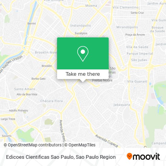 Edicoes Cientificas Sao Paulo map