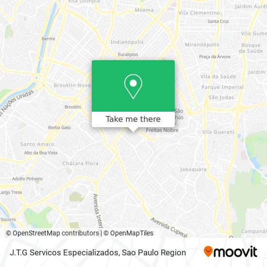 J.T.G Servicos Especializados map