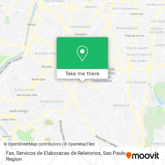 Mapa Fas, Servicos de Elaboracao de Relatorios