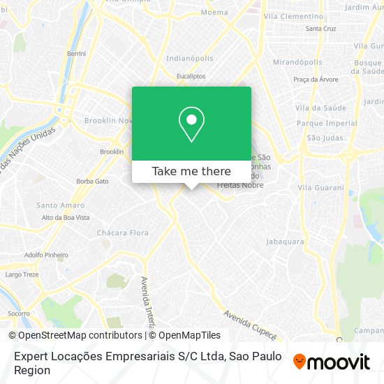 Expert Locações Empresariais S / C Ltda map
