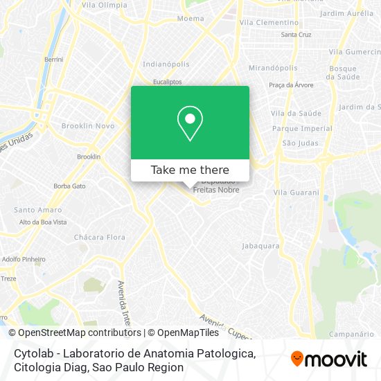 Cytolab - Laboratorio de Anatomia Patologica, Citologia Diag map