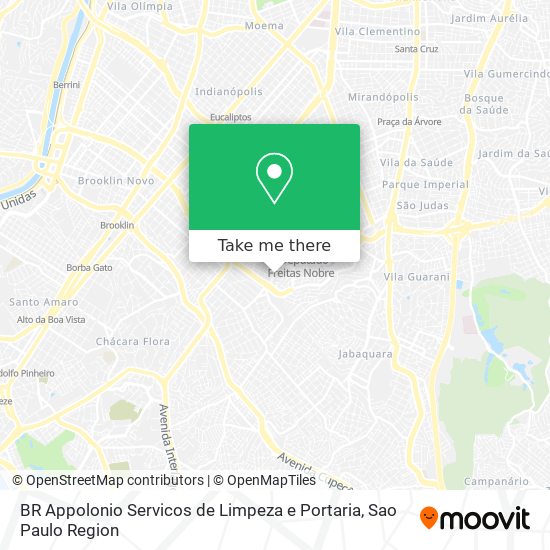 BR Appolonio Servicos de Limpeza e Portaria map