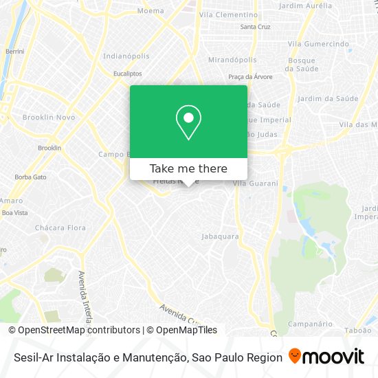 Sesil-Ar Instalação e Manutenção map
