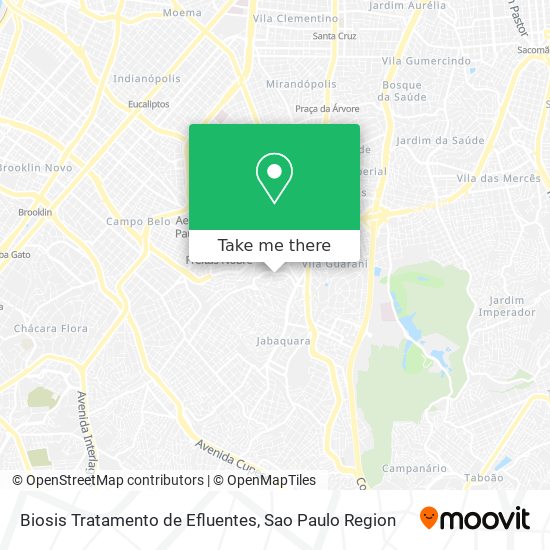 Biosis Tratamento de Efluentes map