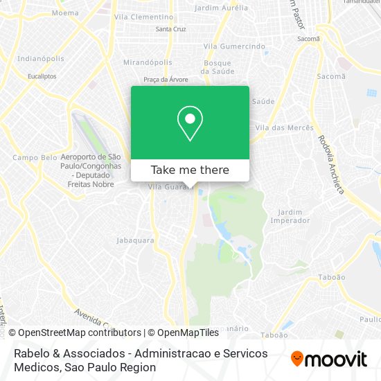 Rabelo & Associados - Administracao e Servicos Medicos map