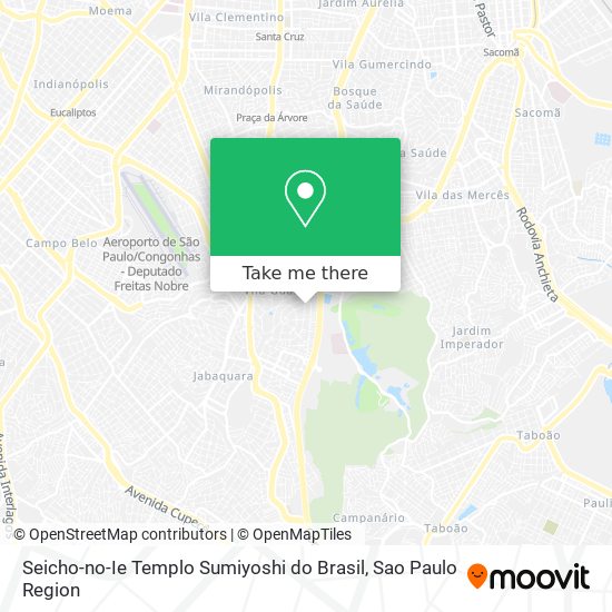 Seicho-no-Ie Templo Sumiyoshi do Brasil map