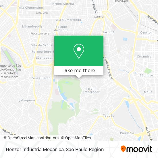 Henzor Industria Mecanica map