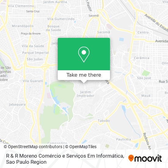 R & R Moreno Comércio e Serviços Em Informática map