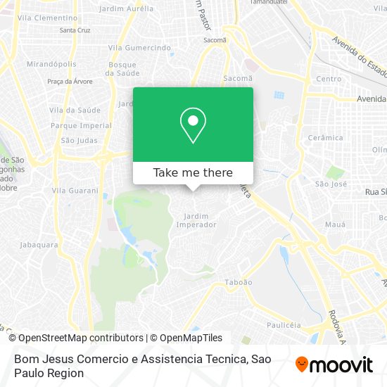 Bom Jesus Comercio e Assistencia Tecnica map