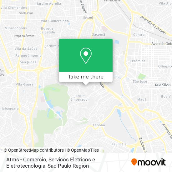 Mapa Atms - Comercio, Servicos Eletricos e Eletrotecnologia