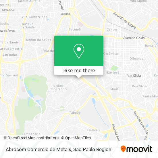 Abrocom Comercio de Metais map