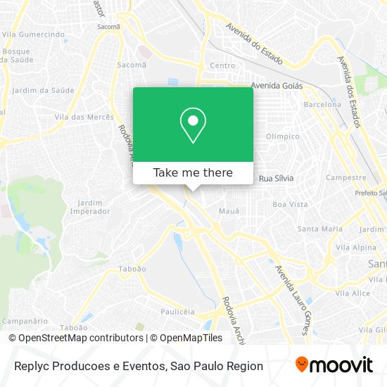 Replyc Producoes e Eventos map