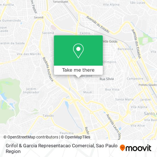 Grifol & Garcia Representacao Comercial map