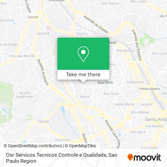 Osr Servicos Tecnicos Controle e Qualidade map