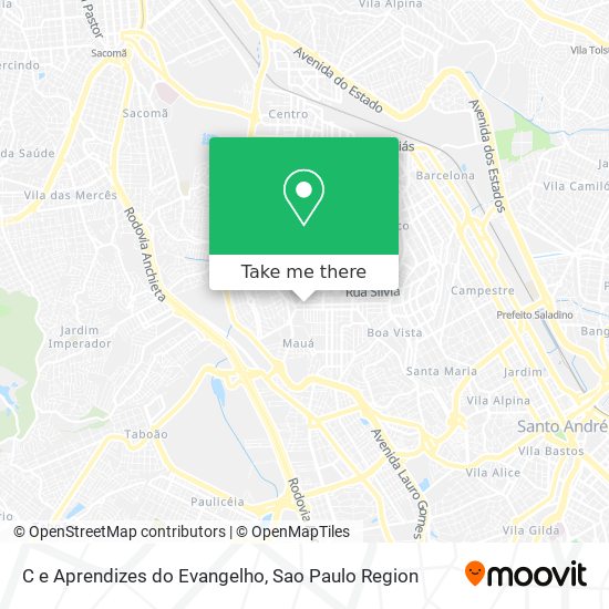 Mapa C e Aprendizes do Evangelho