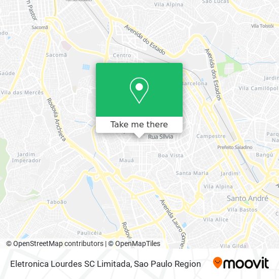 Eletronica Lourdes SC Limitada map