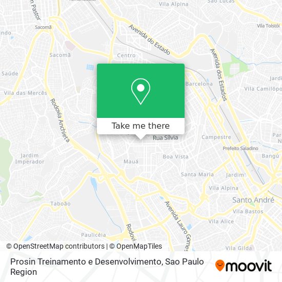 Prosin Treinamento e Desenvolvimento map