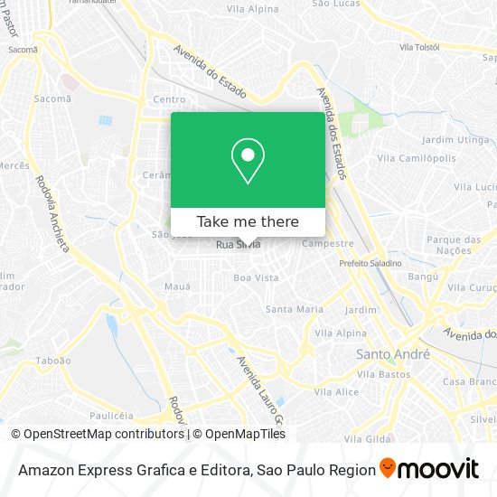 Mapa Amazon Express Grafica e Editora