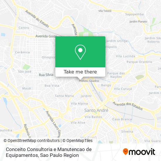 Conceito Consultoria e Manutencao de Equipamentos map