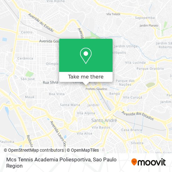 Mcs Tennis Academia Poliesportiva map