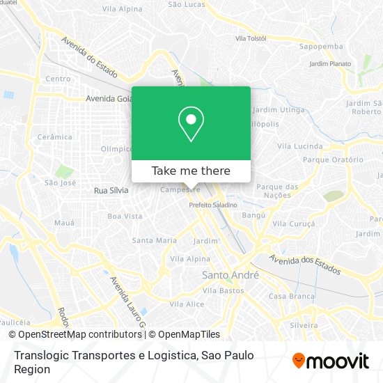 Translogic Transportes e Logistica map