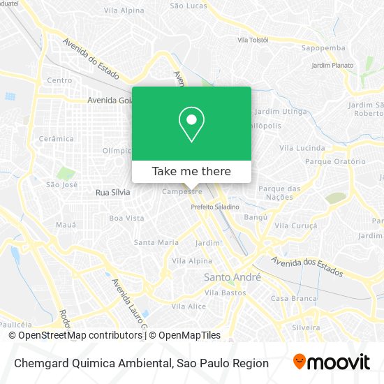 Chemgard Quimica Ambiental map