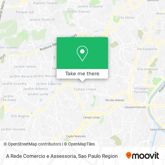 A Rede Comercio e Assessoria map