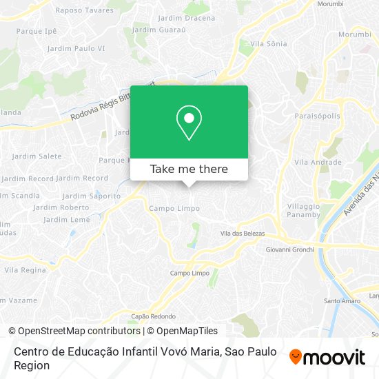 Centro de Educação Infantil Vovó Maria map