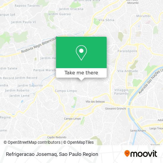 Mapa Refrigeracao Josemaq