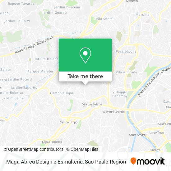 Maga Abreu Design e Esmalteria map