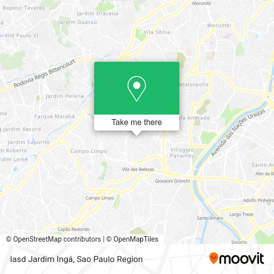 Iasd Jardim Ingá map