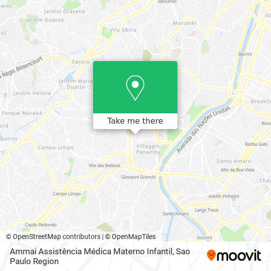 Ammai Assistência Médica Materno Infantil map