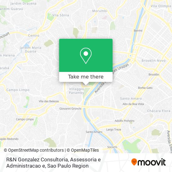 Mapa R&N Gonzalez Consultoria, Assessoria e Administracao e