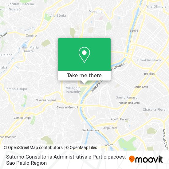 Saturno Consultoria Administrativa e Participacoes map