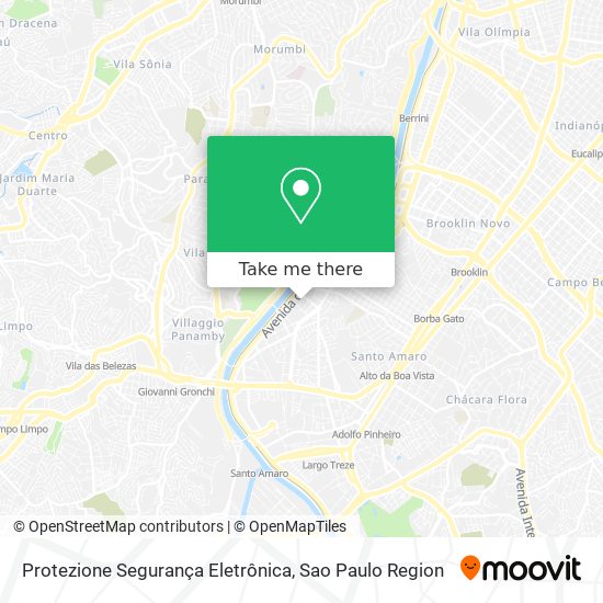 Mapa Protezione Segurança Eletrônica