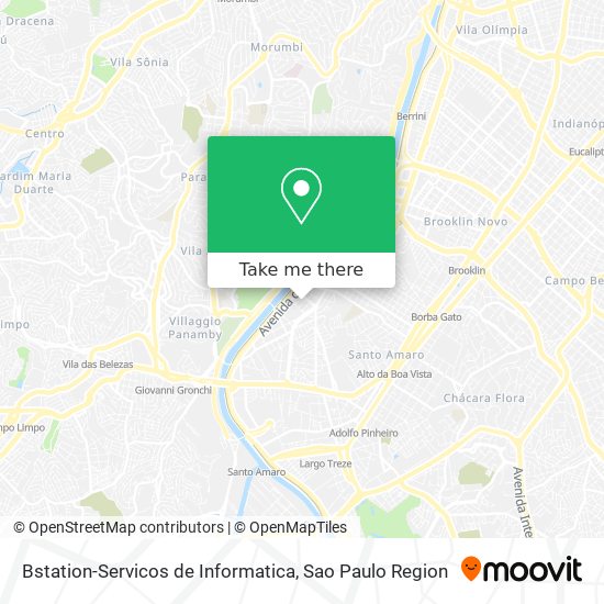 Bstation-Servicos de Informatica map