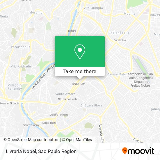 Livraria Nobel map