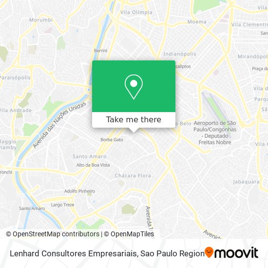 Mapa Lenhard Consultores Empresariais